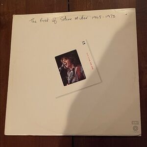 The Best of Steve Miller 1968-1973 Vinyl Record - White